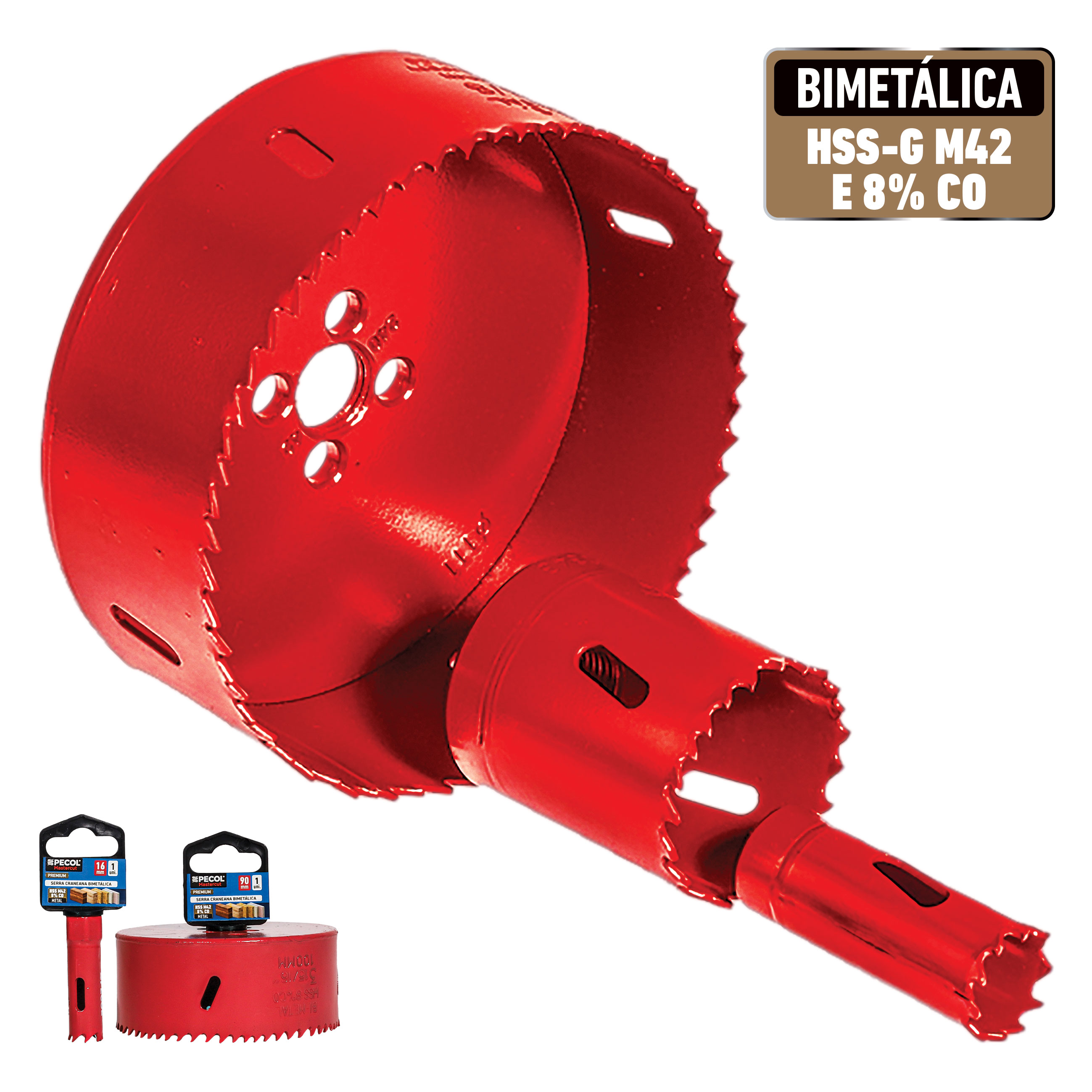 Serras Craneanas Bi-Metálicas HSS M42